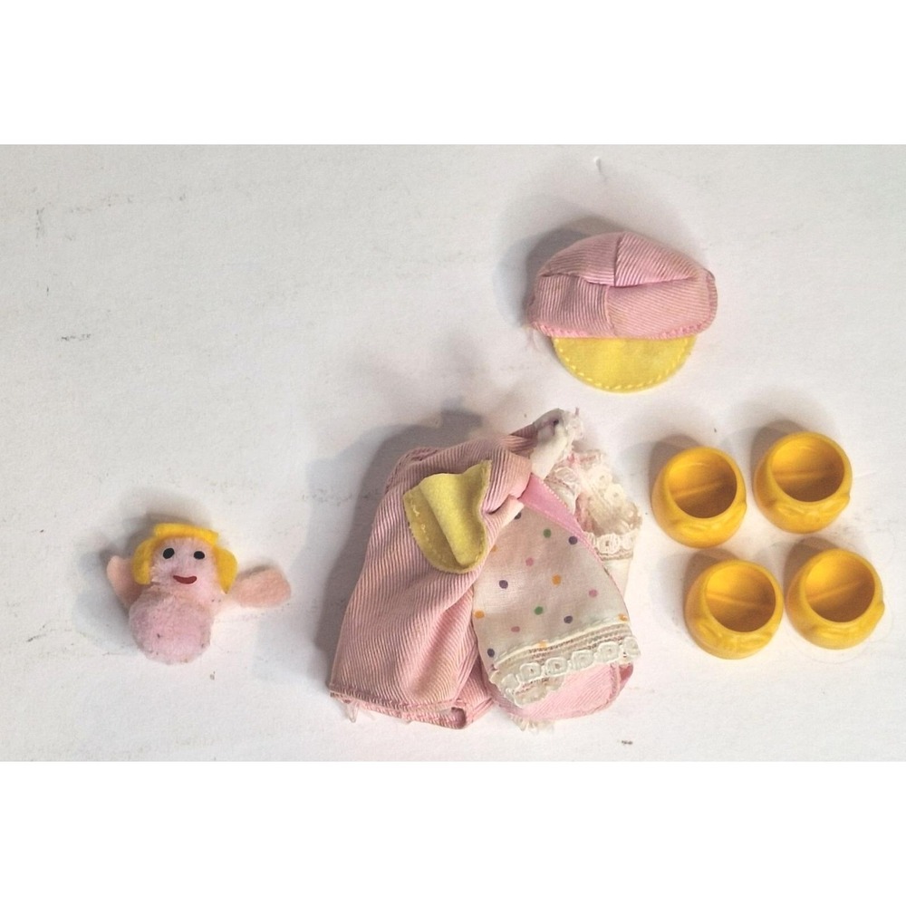 Vtg My Little Pony G1 Pony Purr-fect Play Time Outfit Pink Corduroy Set 1980s